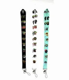 Cell Phone Straps & Charms 20pcs cute Cartoon lanyard strap Key Chain ID card hang rope Sling Neck Pendant boy girl Gifts