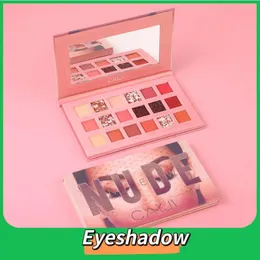 Eye Shadow Fashion 18-Color Eyeshadow Non-Smudge Palette Rose Desert Explosion Glitter Cosmetics Pearlescent Makeup Sombra Deeye