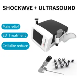 2 su 1 Gadget sanitario portatile clinica Ultrashock terapia pneumatica delle onde d'urto grasso ridurre la disfunzione erettile per alleviare il dolore d'onda d'urto