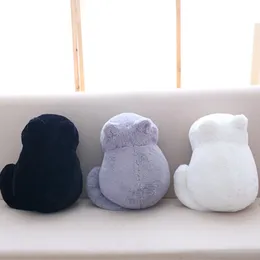 Kawaii peluche giocattoli per gatti con personale carino bambole di gatti ombra bambola regalo per bambini giocattoli animali adorabili 3 colori decorazione della casa morbidi cuscini