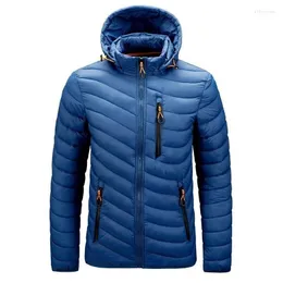 남자 다운 파카 QULITED 재킷 겨울 옷 남자 2022 후드 mens 패션 캐주얼 슬림 코트 카포토 우오모 라이트 1 Phin22