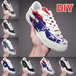 Niestandardowe niskie buty do biegania cheerleaderek DIY My Idea Men Men Men Sneaker Dostosowane logo Rozmiar mody Style sportowe Treakery Trenery z pudełkiem 35-47 EUR