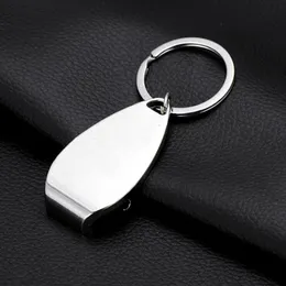 Anahtarlıklar Tasarım Paslanmaz çelik malzeme şişe açıcı Cirkscscrew Keychain Kapağı Kaldırıcı Araç Aksesuar Zinciri Abrebotellas Tire-BouchonKeychains