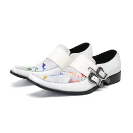 Sapato social masculino couro elegante spitze kleid formale schuhe männlichen echtes leder business oxford italienische schuhe männer