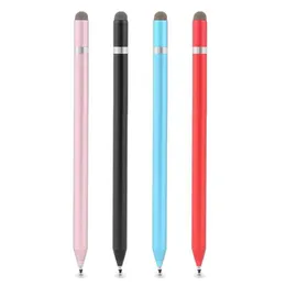 Universal 2 i 1 Fiber Stylus Pencil Ritning Tablett Pennor Kapacitiv sk￤rm Touch Pen f￶r mobiltelefon