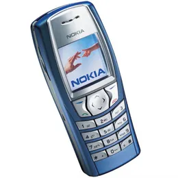 Odnowione telefony komórkowe Nokia 6610 GSM 2G aparat dla starszych studentów telefonu komórkowego