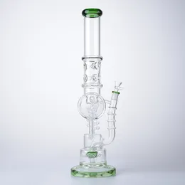 Gemiye Hazır Güneş Çiçek Şekişli Hookahlar Recycler Sigara Akesyalar Sprinkler Perc Spiral Percolator Big Bong Dab Teçhizatları 14mm Dişi Eklem Kalın Kalın WP2120