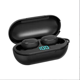 H6 TWS Bluetooth Earchephone 5.0 Bezprzewodowy zestaw słuchawkowy Wodoodporne głębokie słuchawki douszne basowe Prawdziwe bezprzewodowe stereo słuchawki sportowe słuchawki douszne