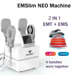 2022 Newest Body Slimming Machine Emslim Neo 7T Hiems Ems Rf 2 Handles 4 Handle 5 Handles Sculpt Muscle Burn Fat Skin Tighten