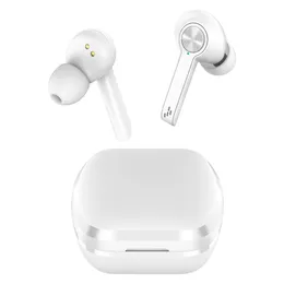 TWS prawdziwe bezprzewodowe słuchawki Bluetooth słuchawki w słuchawkach do ucha dla Apple Xiaomi Smart Phone Black Mankiet Pudełko Pudełko Zasilanie LED Wodoodporny automatyczne parowanie