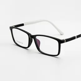 Montature per occhiali da sole alla moda Larghezza-140 Gel di silice super resistente TR90 Occhiali per miopia Occhiali da vista Montatura per occhiali da uomo Occhiali da lettura per donne E