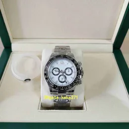 CF Clean Perfect Watches 904L CAL.4130 Uhrwerk Chronograph 40 mm Cosmograph Panda 116500 LumiNova wasserdicht automatische mechanische Herrenuhr Mr Armbanduhren.