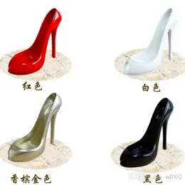 Red Wines Bar Tools Rack Creative High Heel Shoes Wine Bottle Holder Wedding Party Decoration PRO232