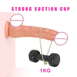 OLO Realistic Penis Vibrator zdalne sterowanie ogrzewanie dildo silikon Big Dick seksowne zabawki dla kobiet lesbijki