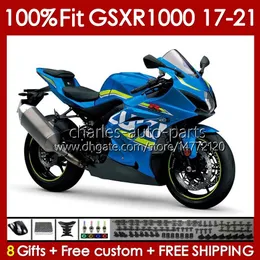 OEM-Verkleidungen für Suzuki GSXR-1000 GSXR 1000 CC K17 2017–2021 146Nr