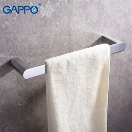 GAPPO Towel Bars bath hardware accessories stainless steel towel rack wall mounted bathroom towel holder hangers T200506