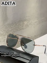 クラシックA Dita Seve Mens Sunglassesファッションデザインレディースグラス高級ブランドデザイナーEyeglass最高品質シンプルなビジネススタイル