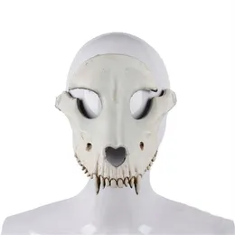 Forniture per feste di fabbrica Maschera per testa di pecora Teschio di Halloween Cosplay Puntelli horror