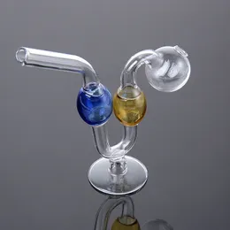 Wholesale Tobacco Glass Pyrex Oil Burner Pipes Unique Style Hotsale Smoke Pipes Colorful Smoking Hand Pipe SW121