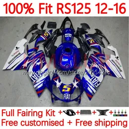 Body wtryskowe dla Aprilia RS4 RS-125 RSV RS 125 R RR 125RR 12-16 157 NO.18 RSV-125 RSV125 2012 2013 2014 2016 2016 RSV125RR RS125 12 13 14 15 16 16 Fairings Part