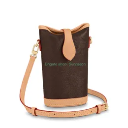 2022 Luxury Umhängetasche Mini Größe Crossbody Mobiltelefon -Bag Designer Marke Hochwertige Brieftaschenmünze für Männer und Frauen