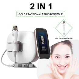 Fractional Rf Facial Beauty Machine Face Lifting Radio Frequency Gold Micro Needle Equipment Faltenentfernung Fractional Microneedle Gerät für Dehnungsstreifen