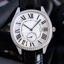 Erkek İzle Otomatik Mekanik Bilezik Elmas Çerçeve Yaşam Su Geçirmez 40mm İş Bilekliği Paslanmaz Çelik Kılıf Montre De Luxe