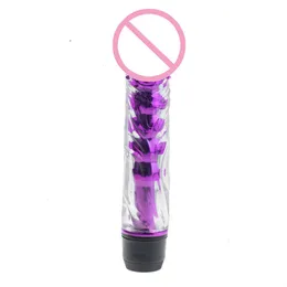 Multisipeed Jelly Dildo Vibrating Waterproof Realistic Penis G-Spot Vagina Anal Massager Clitoris Stymulator Seksowne zabawki dla kobiet