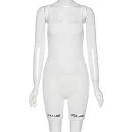Designer Women Jumpsuits Nightwear Playsuit Workout Button Skinny Sleeveless Rompers V-neck Short Onesies Women Plus Size DHL 8802