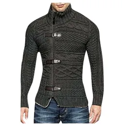 Herrtröjor män Autumn Winter Turtleneck långärmad pullover solid tröja toppblus fashionabla design comfy roupa 2022men's
