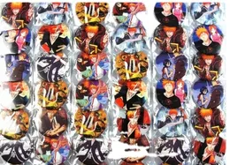 48 Teile/satz BLEACH Kinder Cartoon Anime Broschen Pin Abzeichen 45 MM 4,5 CM Geschenke für Freunde Schmuck Großhandel