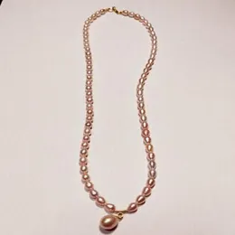 Akoya Pink Pearl Necklace
