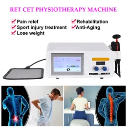 448khz Ret Cet RF Physical Diathermy Physiotherapy Fat Burning Machine for facial body home care