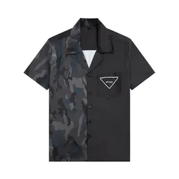 Designer Hemden Luxus Men's Shirts Männer Casual Kurzarm Hemd Klassischer Brief Senior Hohe Qualität 14kds of Color Größe M-3XL Top