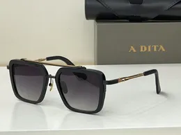A DITA MACH SEVEN 클래식 레트로 남성 선글라스 패션 디자인 여성 안경 럭셔리 브랜드 디자이너 안경 최고 품질 단순 비즈니스