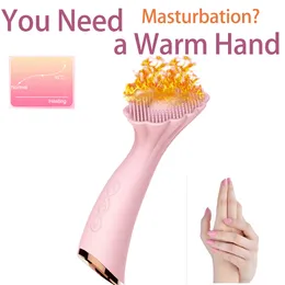 Masaż Inteligentny Ogrzewanie Full Dotykowy Wibrator Clitoris Stymulator Elektryczne G-Spot Kobiet Masturbators Masaż Dorosłych Toy Sexshop