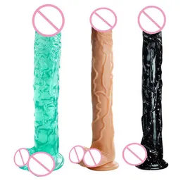 NXY DILDOS 16 дюймовый длинный пенис для взрослых веселье лесбиянки женские мастурбации прибор всасывающий пистолет машина на задворк анальный штекер 0316