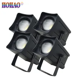 4x 2021 New 4IN1 RGBW Square COB Par Light Positive White/Warm White Par Lamps For Wedding Film And Television Audience Lights