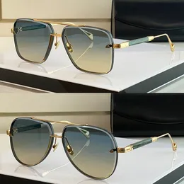 نظارة شمسية مصممة للأزياء للنساء إطار مستطيل خلات Gen I k Mayba Sunglass Sunglous STYLE VINTAGE 62 مم القيادة الرياضية مع أو شعار