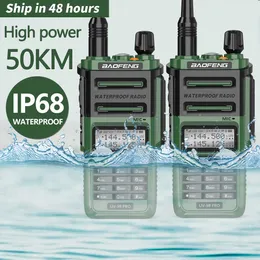 2PCS Baofeng UV-9R PRO IP68 Waterproof Dual Band 9R Plus Walkie Talkie Baofeng UV-9R Plus UV-XR BF-9700 Ham Two Way Radio