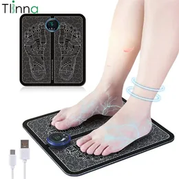 EMS Foot Massager Mat Elektrisk Health Care tens fisioterapia massageador pes muscular terapia fisica massage salud muscle relax 220512