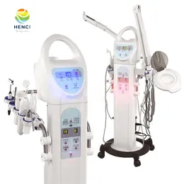 11 In 1 Multifunction skin care ultrasonic scrubber high frequency facial steamer esthetic rf equipment