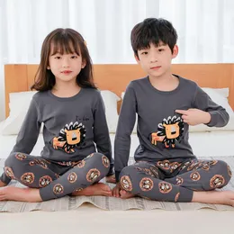 Höschen 2022 Kinder Pyjamas Jungen Baumwolle Kleidung Hosen Set Cartoon Nachtwäsche Kinder Kleidung Für Mädchen Kleinkind Baby Outfits Kind Pyjama