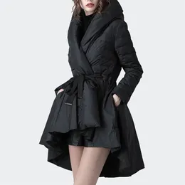 Winter Warm Parkas Coat Women Pluz Size Corean Cotton Cotton Parkas Coat Female Fashion Women Women Cloths 201126