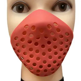 Spindelmask Mjuk Icke giftig Gummi Silikon Halv Andas Mun Ansiktsskal För S Man Kostym Cosplay Tillbehör 220523