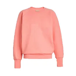SS Designers Womens Sweatshirts Jackets Top Quality With Women Loose Round neck Pullover Sweatshirt Brands Spring Autumn And Winter Cotton White pink Tops Size S-XXL