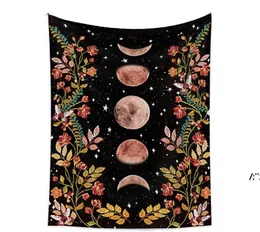 Tapestry Wall Hanging Nature Moon Phase Bohemian Mandala Tapestry Aesthetic Bedroom Decor Suitable For Home Dorm JLA13460