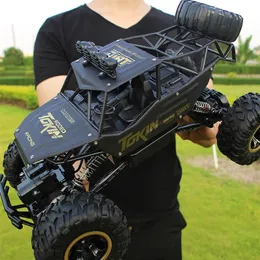 Big Carro 1 12 4WD RC 27 37CM ​​2 4G Remote Control Voiture Toiture Touces Buggy High Speed ​​S Off Road Trucks For Children Gifts 220608