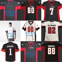 UF Ceomit 2018 New Style Ottawa Redblacks 7 Darien Harris 1 Henry Burris 80 Chris Williams 82 Greg Ellingson 88 Brad Sinopoli Football Jerseys