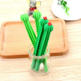 24 Pcs Cactus Neutral Pen Korean Small Fresh and Lovely Personality Creative Water Students Use Y200709